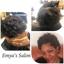 Schedule Emya S Salon Straightening Natural Hair Hair Trim Blowdry Styles