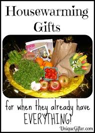 What To Bring Someone As A Housewarming Gift When They Already Have Everything Unique Gifter Food Gift Baskets Food Gifts Homemade Gift Baskets