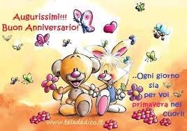 Oggi Ricorre Il Vostro Anniversario Buon Anniversario Anniversario Anniversario Di Matrimonio