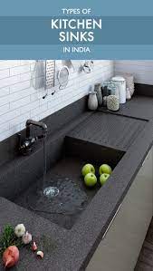 Types Of Kitchen Sinks Available In India Kitchen Room Design Kitchen Furniture Design Kitchen Sink Design