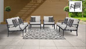 Modern & contemporary patio furniture | find great outdoor seating & dining deals shopping at overstock. Lexington 6 Piece Outdoor Aluminum Patio Furniture Set 06w