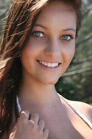 Tiro Bonito De La Cabeza De La Mujer Imagen de archivo