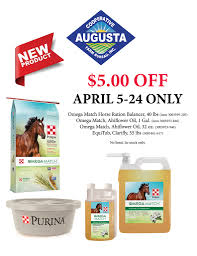 Purina omeg match ahiflower oil supplement is a truly unrivaled omega source. Augusta Cooperative Farm Bureau New Product Alert 5 Off Purina Omega Match Horse Ration Balancer Omega Match Ahiflower Oil Equitub With Clarifly April 5 24 Only Facebook