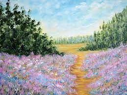 Vincent van gogh, smoking, colorful, abstract, crow, paint brushes. Fine Art Print Featuring A Landscape Flower Field Painted In Impressionism Style Reproduction Prin Oil Painting Landscape Oil Painting Nature Nature Paintings
