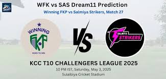WFK vs SAS Dream11 Prediction: Today’s Match 27 – Fantasy Cricket Tips, Captain Choices, Playing XI & Injury Updates – KCC T10 Challengers League 2025