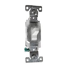 It's called a single pole switch because there are two wires connected or separated by the switch mechanism. Eaton Cooper Wiring Devices Cs120w Bu Side Wire Toggle Switch Single Pole 20 Amp White