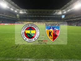 Fenerbahçe'nin muhtemel 11'i şu şekilde Fenerbahce Kayserispor Maci Muhtemel 11 Leri