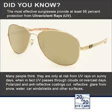 Did You Know The More Effective Sunglasses Provide At Least 98 Protection From Ultraviolent Uv Rays Sunglasses Eye Facts Sunglasses Mirrored Sunglasses