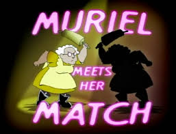Get in my dress and ill give you pie! Muriel Meets Her Match Is The Season 3 Premiere Of Courage The Cowardly Dog And 27th Episode In Total Preceding In 2021 Classic Cartoons Tv Reception Minor Character