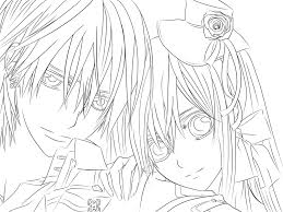 Choose and print a coloring page of the creepy count dracula or one of the other vampires on this page. Download Anime Vampire Coloring Pages Png Image With No Background Pngkey Com