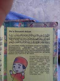 Doa Sesudah Adzan Latinnya Brainly Co Id