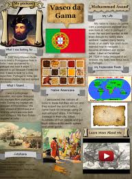 Vasco da gama, rio de janeiro, brazil. Vasco Da Gama Degama Discovers En Explorers Gama Journey Social Studies Vasco Voyage Glogster Edu Interactive Multimedia Posters