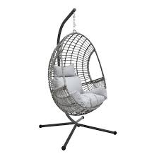 *all links on this page are affiliate links, meaning i get commissions for purchases made through those links on this page at no additional cost to you. Buy Rattan Effect Hanging Egg Chair Grey Hammocks And Swing Seats Argos