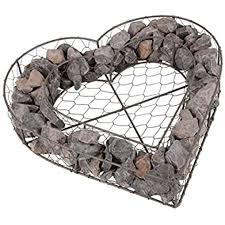 Kieskonig Herz Gitter Grabschmuck Grabgestaltung Pflanzschale Friedhof Grabdeko Herz Ohne Steine Amazon De Garten Pflanzschale Diy Vase Grabschmuck