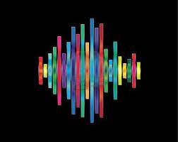 A Super Colourful Waveform I Wonder How It Sounds Soundwave Art Sound Design Principles Of Art