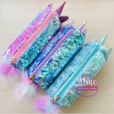 Jual Original Quality Kotak Pensil Unicorn Sequin Jakarta Barat Belanjaayuuk Tokopedia