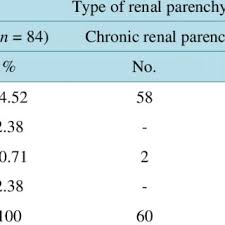 The principal complaints are pain in the flank radiating along the course of the ureter, gross total hematuria, gastrointestinal symptoms, chills. Pdf Sonographic Findings In Renal Parenchymal Diseases At Sudanese