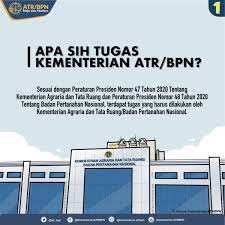 Maybe you would like to learn more about one of these? Agraria Tata Ruang On Twitter Halo Sobatrbpn Kalian Penasaran Ga Apa Tugas Kementerian Atr Bpn Kementerian Atr Bpn Mempunyai Tugas Menyelenggarakan Urusan Pemerintahan Di Bidang Agraria Pertanahan Dan Tata Ruang Nah Untuk Lebih Detailnya