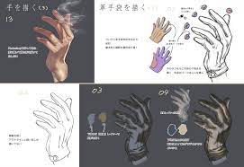 塗り方 おしゃれまとめの人気アイデア pinterest klepht 手袋 イラスト 手のスケッチ デジタル画