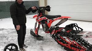 All products from timbersled snow bike kit category are shipped worldwide with no additional fees. Timbersled Snowbike Wheel Kit Quick Clip Motion Eng Youtube