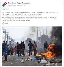 10 Times Domino S Pizza Zimbabwe S Facebook Page Didn T Fail To Bring The High Quality Entertainment Dominos Pizza Domino Fail Video