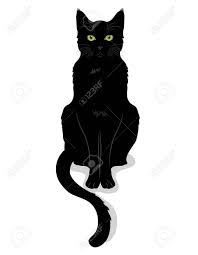 Black Cat With Green Eyes Isolated On White Vector Illustration Royalty Free Cliparts Vectors And Stock Illustration Image 67077051 Miles de dibujos para colorear y pintar de aprendiendo a dibujar, de tus personajes y dibujos favoritos! black cat with green eyes isolated on white vector illustration