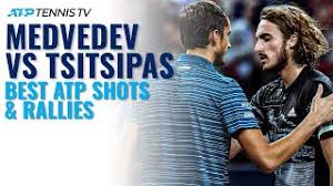 Tsitsipas is of course the better accomplished clay player but the h2h imo will. Daniil Medvedev Vs Stefanos Tsitsipas Best Atp Shots Rallies Youtube