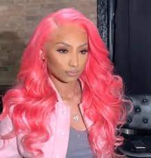 Pink Wig Beautiful Hair Color Wigs Pink Wig