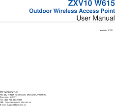 22 car hacks nobody told you about. Zxw3614b Outdoor Wireless Ap User Manual Zxv10 W615 V3 20150402 Zte