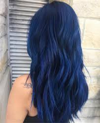 I've not seen a picture. How To Maintain Dark Blue Hair Color