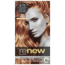 Renew Permanent Hair Colour Iced Tea Medium Chocolate Golden Blonde Clicks