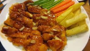 Cara Membuat Steak Ayam Sederhana Di Rumah Sipendik Makan Malam Babi Asam Manis Resep Makanan Cina