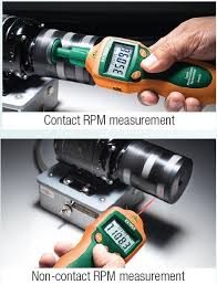 EXTECH RPM33 Combination Contact & Laser Photo Tachometer ...