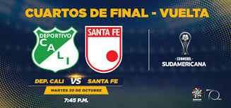 Teams deportivo cali santa fe played so far 41 matches. Deportivo Cali Vs Santa Fe Por Un Cupo A Las Semis De Copa Sudamericana Dimayor
