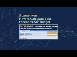You can bring them to your site by crafting when it comes to raising your conversion rate, you've got to thoroughly research your audience. How To Calculate Your Facebook Ads Budget Youtube