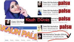 31 mar 2021, 07:00 wib. Jangan Tertipu Siti Nurhaliza Harap Peminat Tidak Terpedaya Dengan Fake Akaun Kisah Dunia