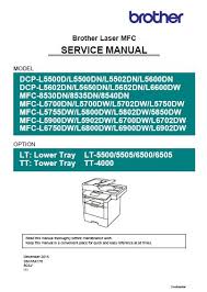 This is brother's l5850dw to download drivers free, . Brother Laser Mfc Service Parts Manual