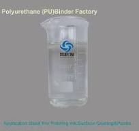 Water and Solvent Resistance Polyurethane Binder PU Resin PU Emulsion for  Printing Ink