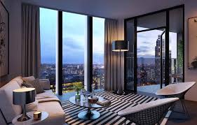 These stylish serviced apartments on the waterfront are located only a short stroll away from canary wharf, and are ideally positioned for access to many public transport links. The Madison Marsh Wall Canary Wharf London E14 1 Bed Flat 706 000