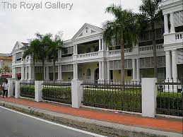 · the royal gallery is housed in this 1909 classic colonial building which was occupied by the british as the land and administration office and later by the japanese during world war 11 as its war headquarters. Galeri Diraja Sultan Abdul Aziz The Thrifty Traveller