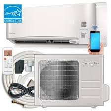 It's important to be comfortable in your home. Ductlessaire 21 Seer 24 000 Btu Wi Fi Ductless Mini Split Air Conditioner And Heat Pump Variable Speed Inverter 220v 60hz Da2421 H2 The Home Depot