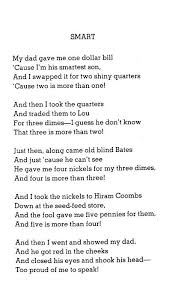 Shel Silverstein Smart Google Search Funny Poems Silverstein Poems Funny Poems For Kids