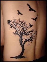 Family 4 Birds On A Branch Tattoo Popular Tattoo Designs Featuring A Variety Of Trees Populargeometrictattoos Tree Tattoo Designs Tattoos Tree Of Life Tattoo