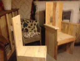 And the fact that they offer a streamlined look makes them a lovely addition to wicker chairs. Pallet Kitchen Chair Dining Chair Pallet Furniture Plans