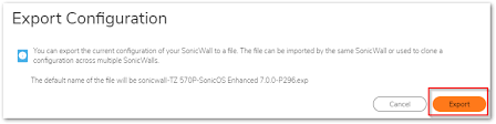 How Can I Save A Backup Settings File From A Sonicwall Firewall Sonicwall