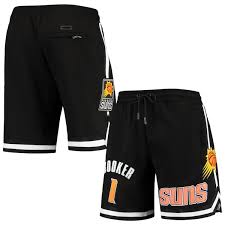 All the best phoenix suns gear, nba finals clothing and collectibles are at the official online store of the the official suns pro shop at www.nbastore.eu has all the authentic suns jerseys, hats, tees. Men S Phoenix Suns Devin Booker Pro Standard Black Team Player Shorts