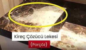 Pamuklu, yünlü, keten ve ipek… kuşak türü ne olursa olsun mürekkep lekesi olur olmaz soğuk su ile mürekkebi. Porcoz Mermere Zarar Verir Mi