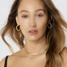 Anna Gold Snake Chain Necklace, Recycled Fairtrade gold