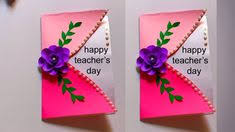 Thank you to special teacher fresh daisy on blue c…. Teachers Day Cards Designs Homemade In Lockdown