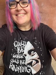 Wearing this T shirt today in my work as a Mark of Respect to SLAB, R.I.P.  Sir, skies are clear